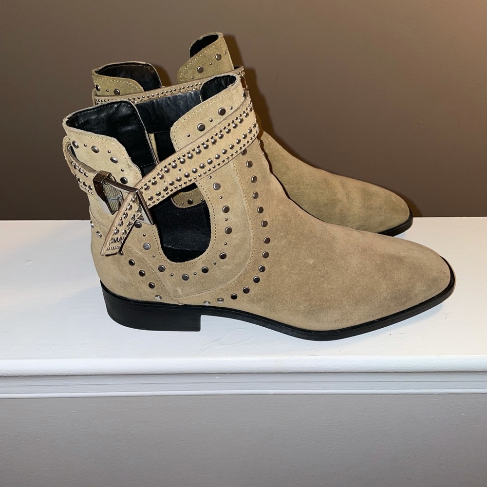 Suede Booties - Picture 2 of 4